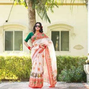 Elegant Traditional Silk Sare